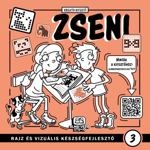 Zseni 3. - Rajz és vizuális készségfejlesztő